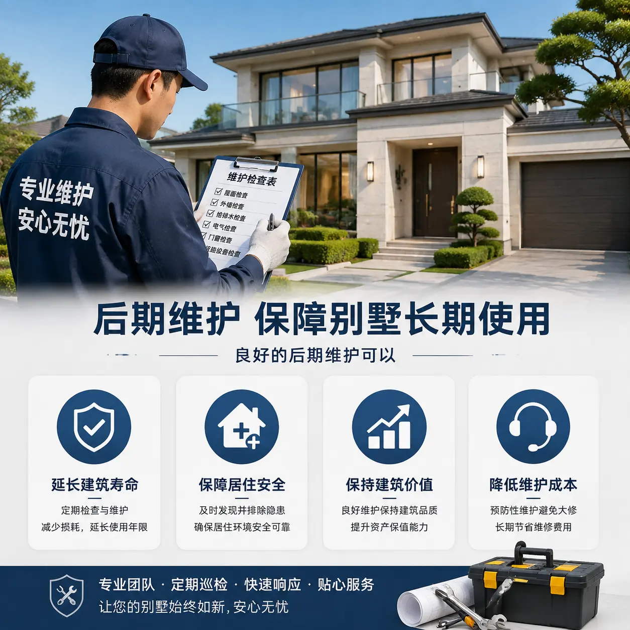 别墅建造公司推荐: 普安 施工质量的关键要素