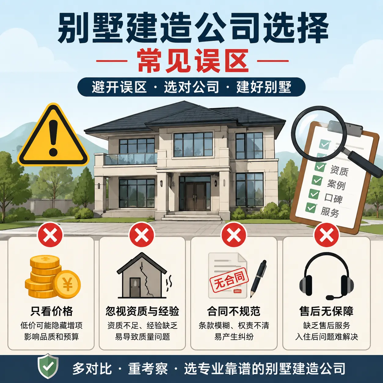 普安 别墅建造公司推荐:了解市场行情与服务内容