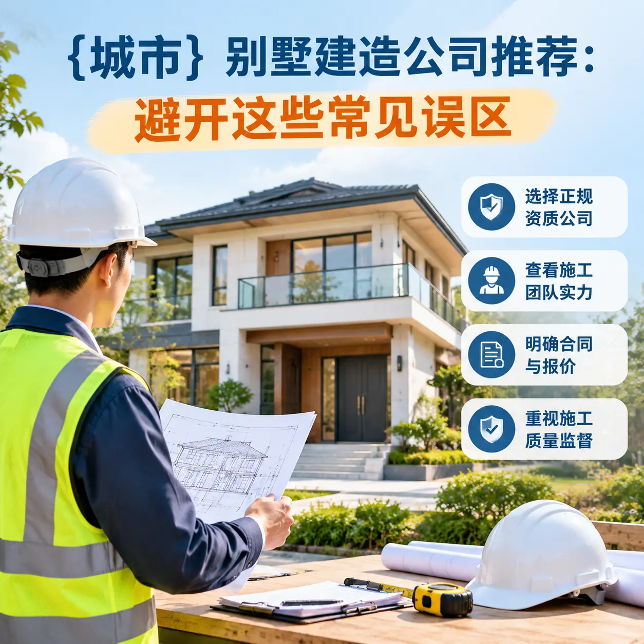 普安 别墅建造公司推荐：避开这些常见误区