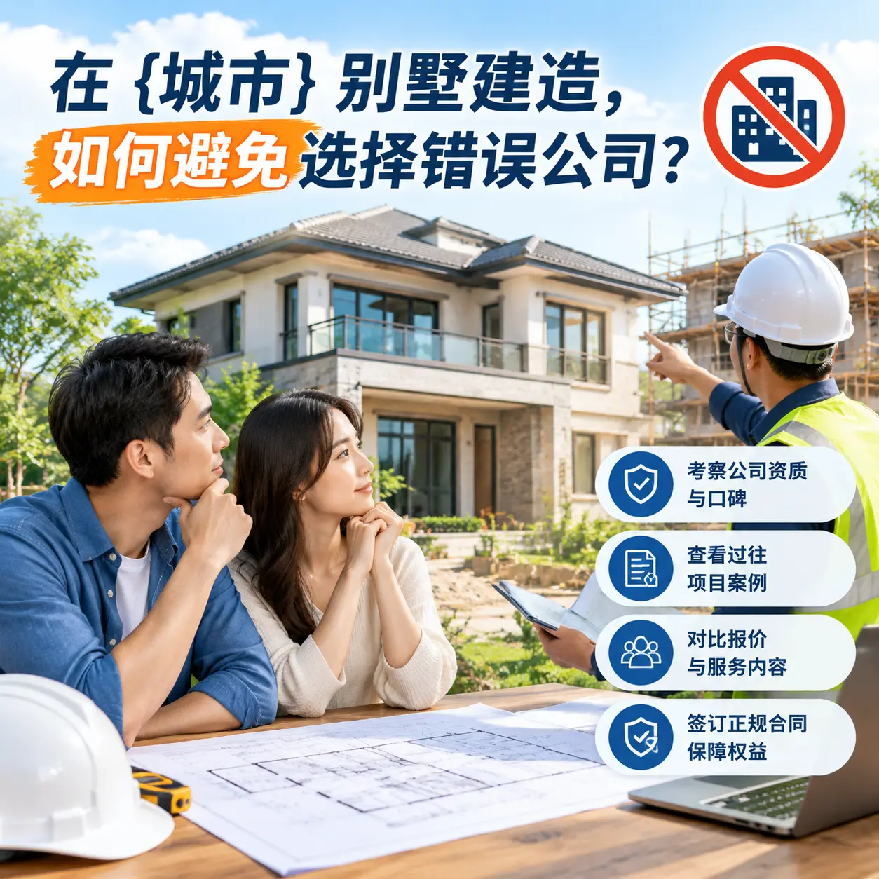 在 普安 别墅建造，如何避免选择错误公司？