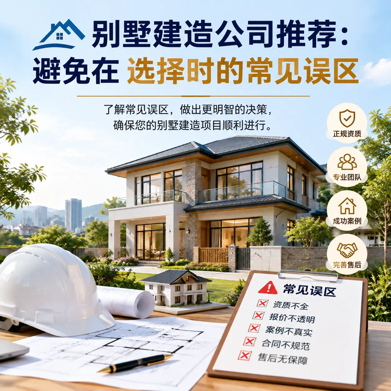 别墅建造公司推荐:避免在 普安 选择时的常见误区