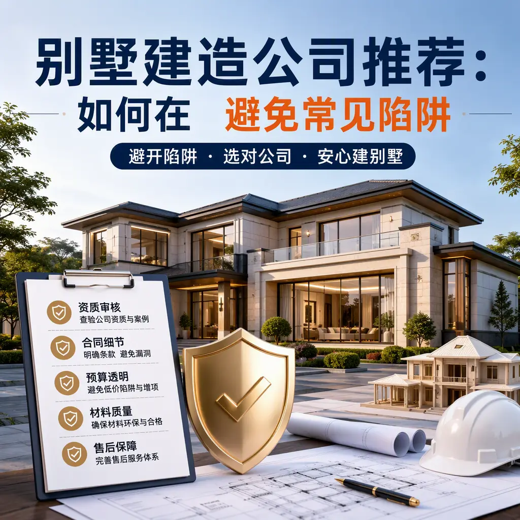 别墅建造公司推荐：如何在 普安 避免常见陷阱
