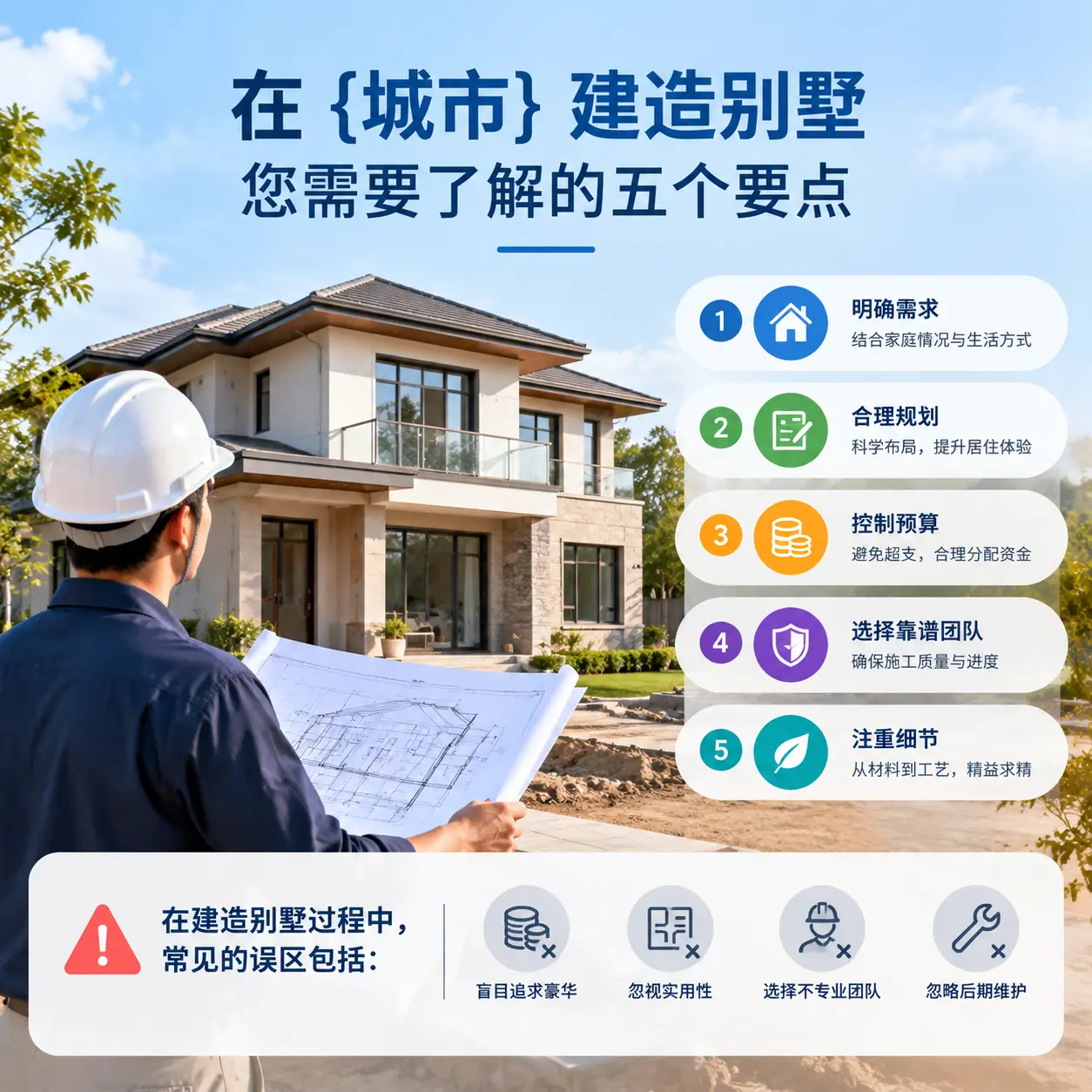 在 普安 建造别墅,您需要了解的五个要点