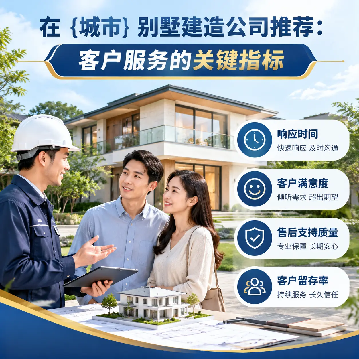在 普安 别墅建造公司推荐:客户服务的关键指标