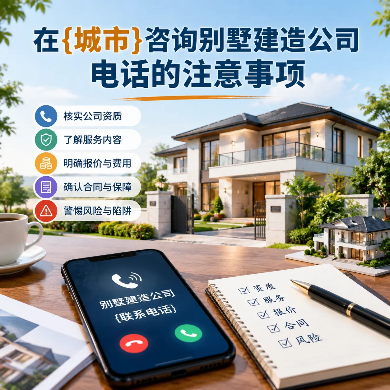 在普安咨询别墅建造公司电话的注意事项