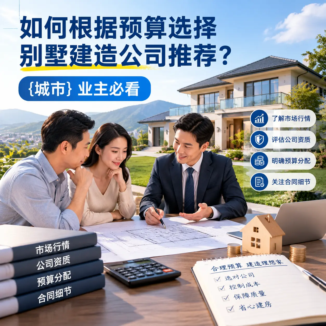 如何根据预算选择别墅建造公司推荐？ 普安 业主必看