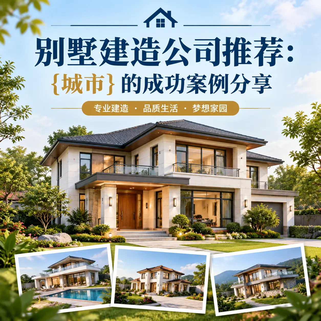 别墅建造公司推荐: 普安 的成功案例分享