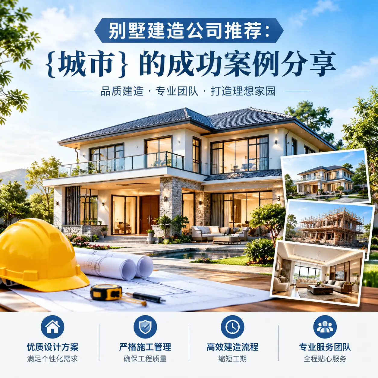 别墅建造公司推荐: 普安 的成功案例分享