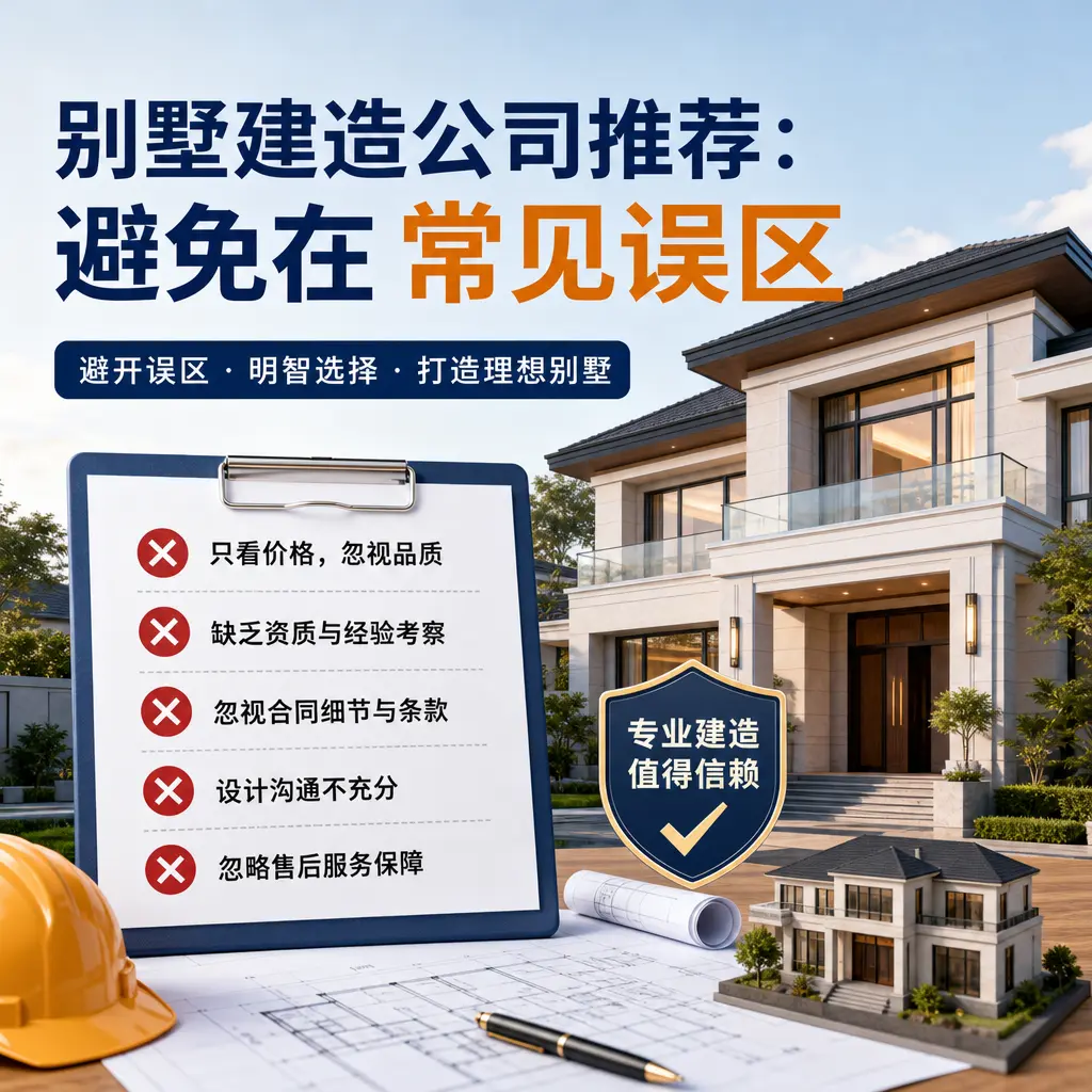 别墅建造公司推荐：避免在 普安 的常见误区