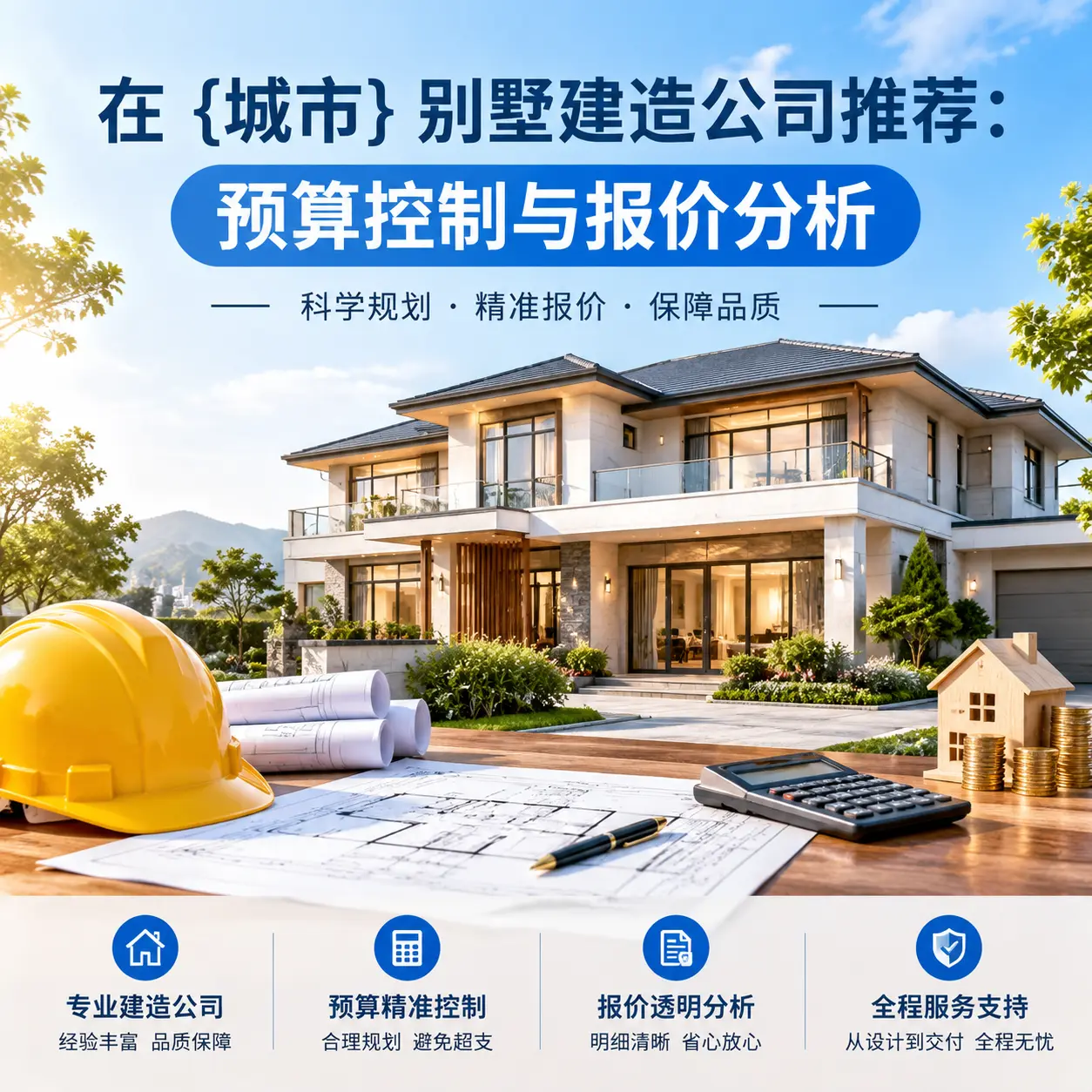 在 普安 别墅建造公司推荐：预算控制与报价分析
