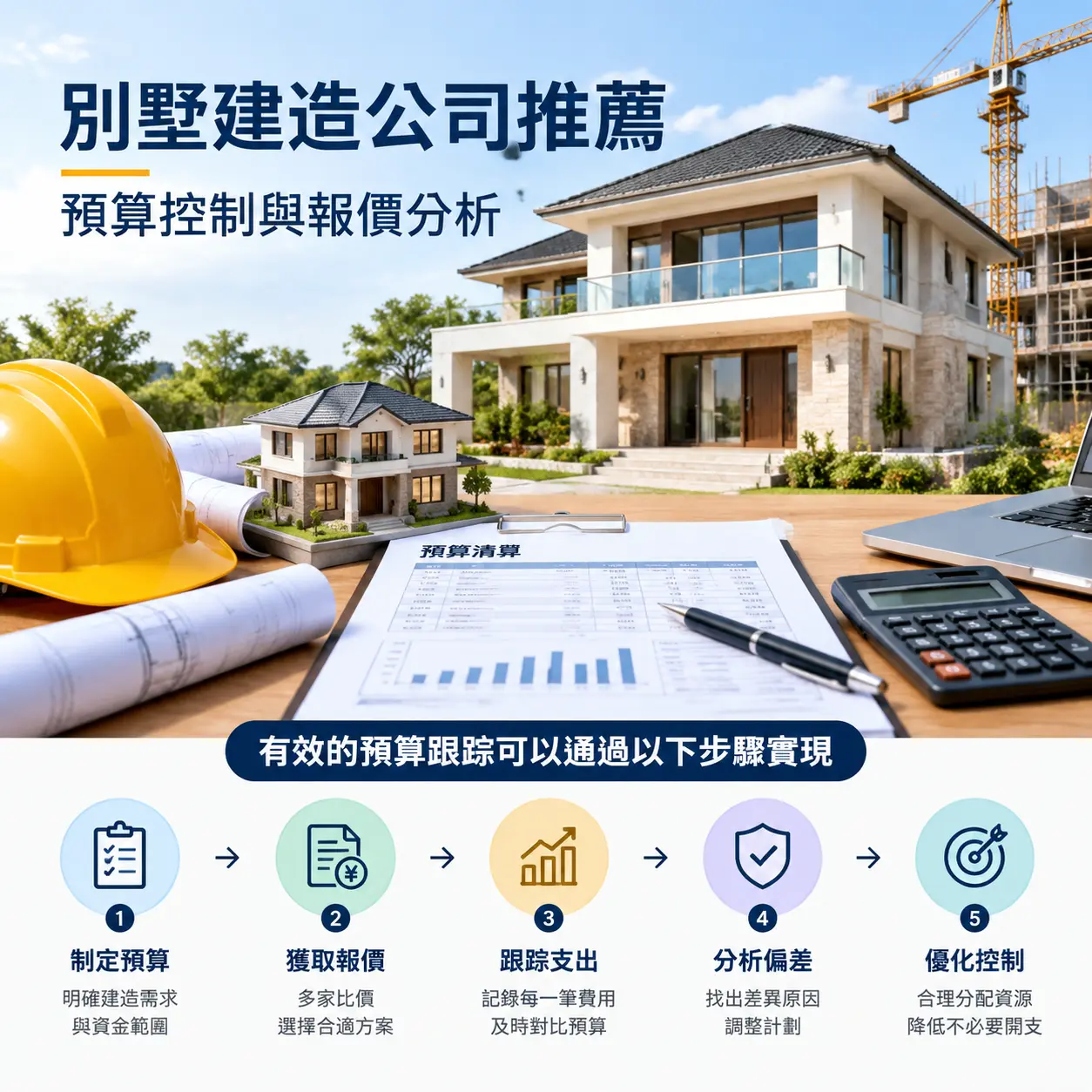在 普安 别墅建造公司推荐：预算控制与报价分析